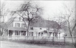 The original Tilden homestead, built by Israel Jr. in the early 1800s and added onto by his son John.
